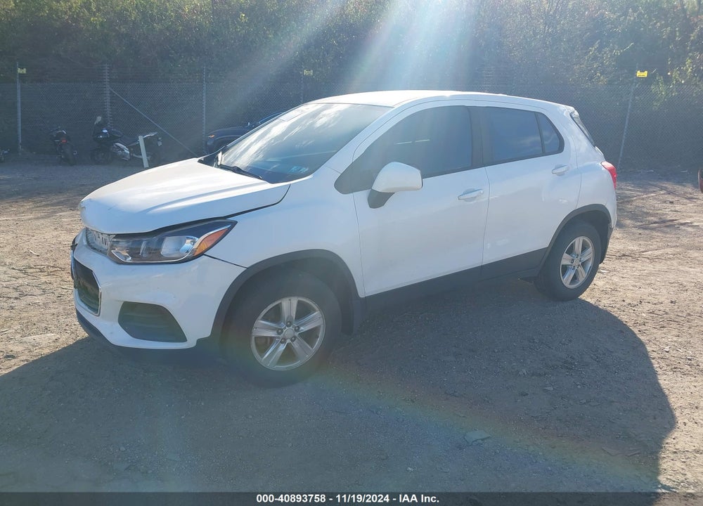 2017 CHEVROLET TRAX LS VIN: 3GNCJNSB9HL269092