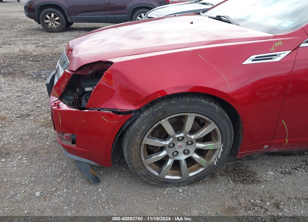2008 CADILLAC CTS STANDARD VIN: 1G6DT57V080201838