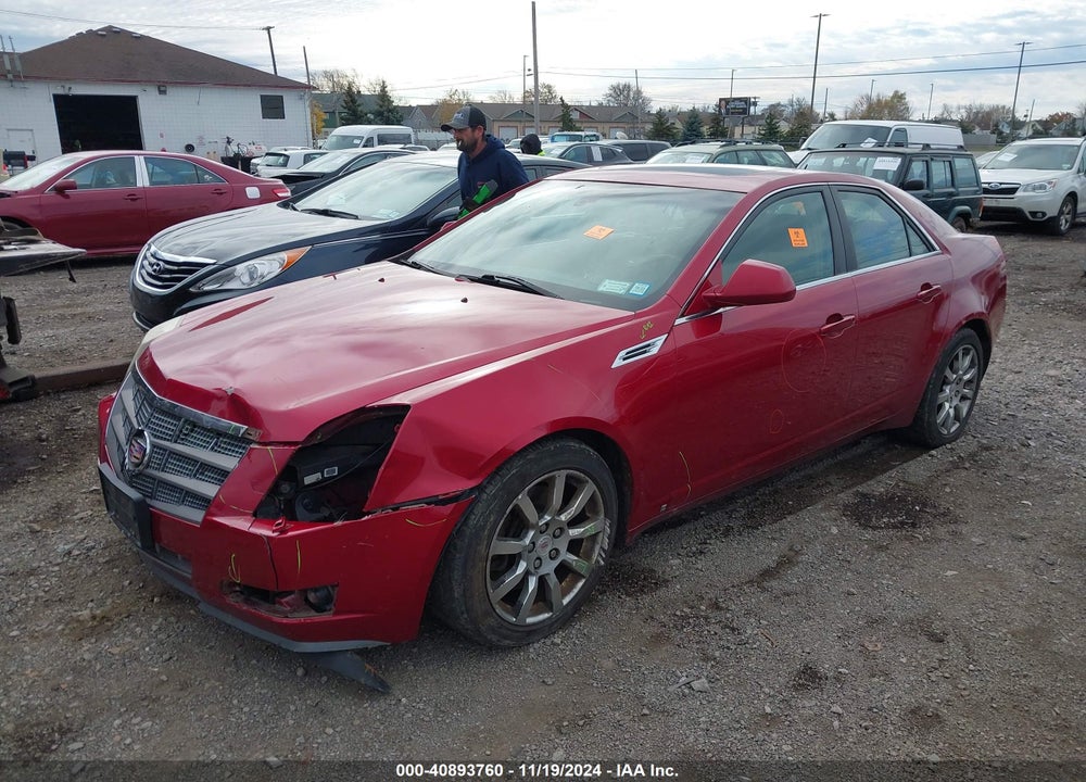 2008 CADILLAC CTS STANDARD VIN: 1G6DT57V080201838