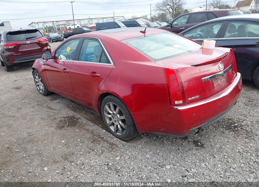 2008 CADILLAC CTS STANDARD VIN: 1G6DT57V080201838