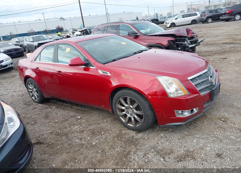 2008 CADILLAC CTS STANDARD VIN: 1G6DT57V080201838