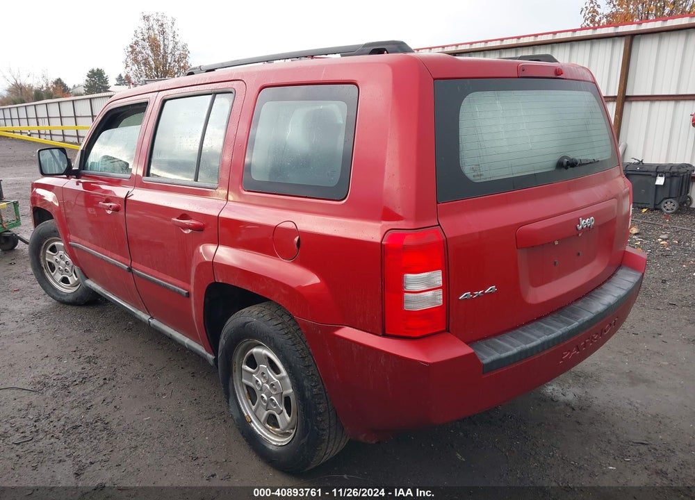 2010 JEEP PATRIOT SPORT VIN: 1J4NF2GB8AD577807