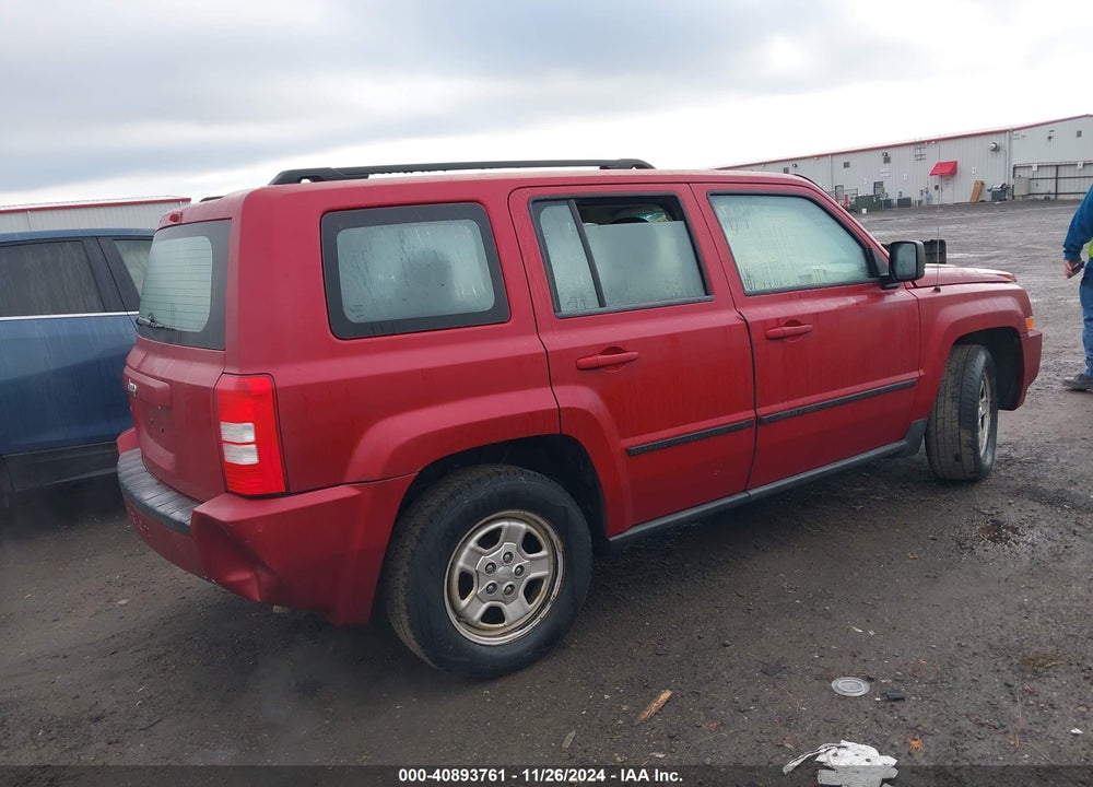 2010 JEEP PATRIOT SPORT VIN: 1J4NF2GB8AD577807