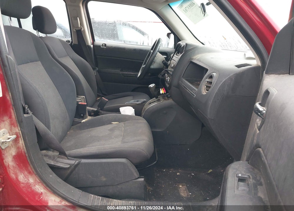 2010 JEEP PATRIOT SPORT VIN: 1J4NF2GB8AD577807