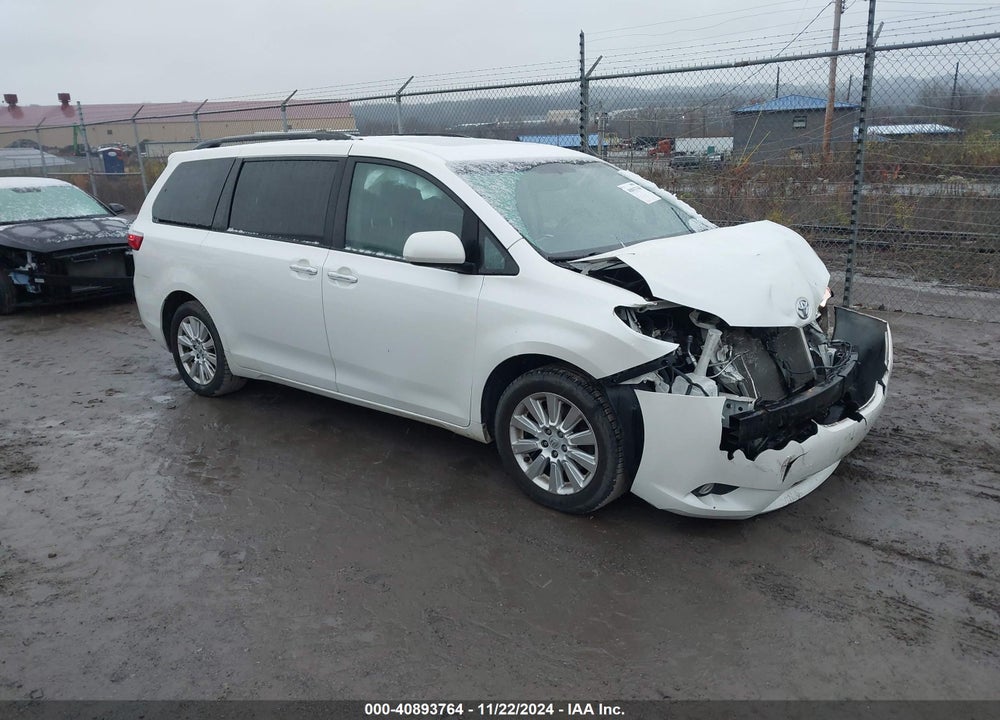 2015 TOYOTA SIENNA XLE LIMITED VIN: 5TDDK3DCXFS113137