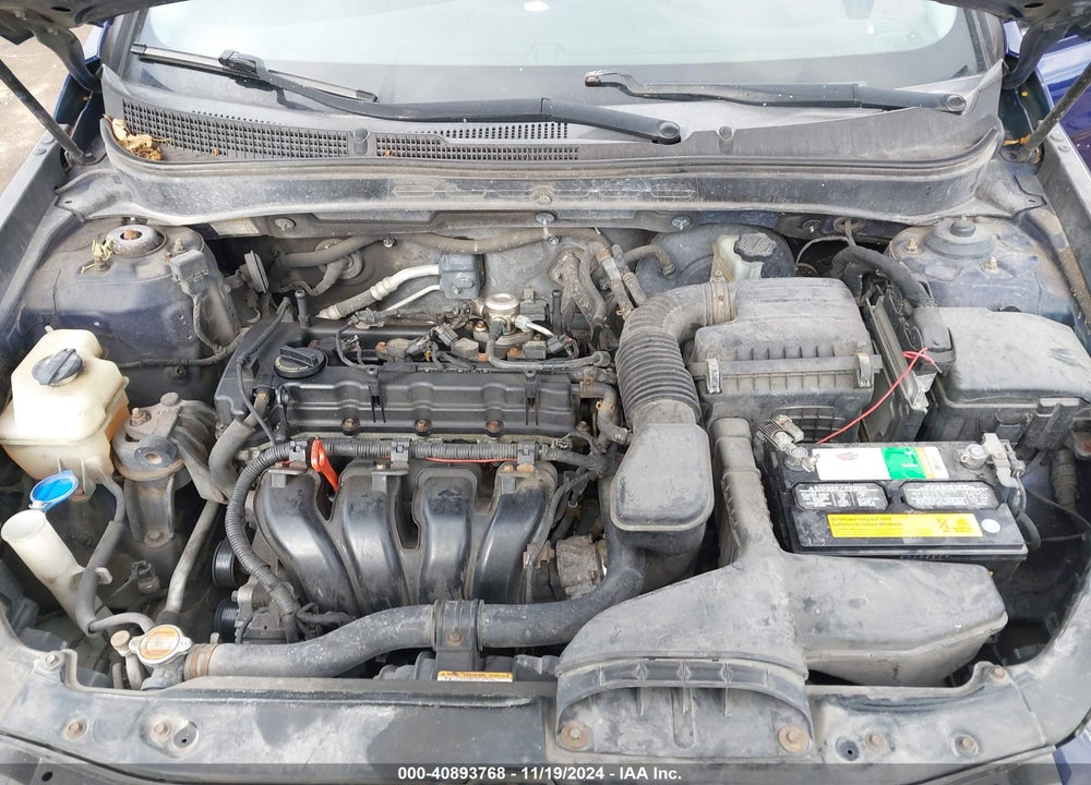 2011 HYUNDAI SONATA SE VIN: 5NPEC4AC6BH160662
