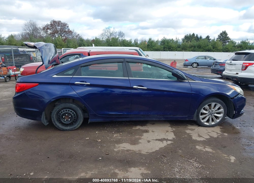 2011 HYUNDAI SONATA SE VIN: 5NPEC4AC6BH160662