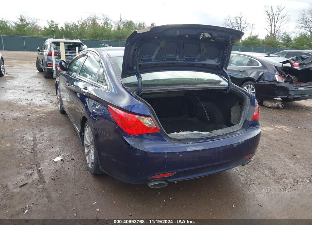2011 HYUNDAI SONATA SE VIN: 5NPEC4AC6BH160662