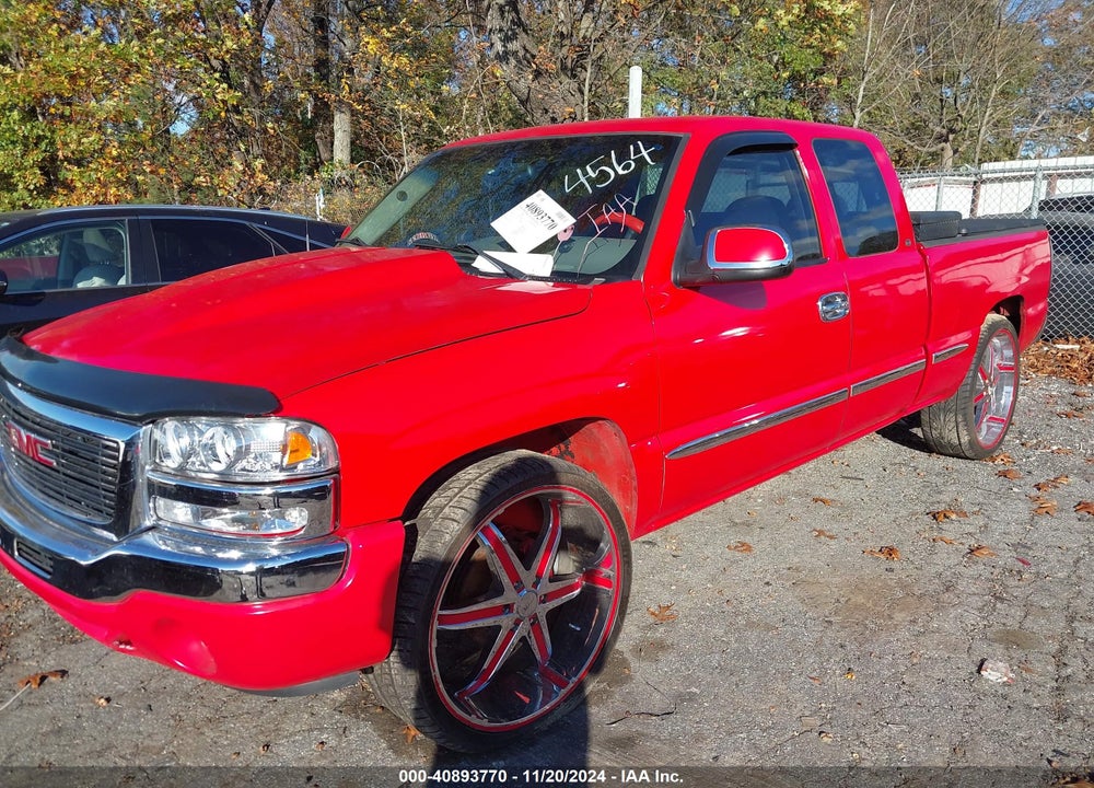 1999 GMC SIERRA 1500 SLE VIN: 2GTEK19VXX1564564