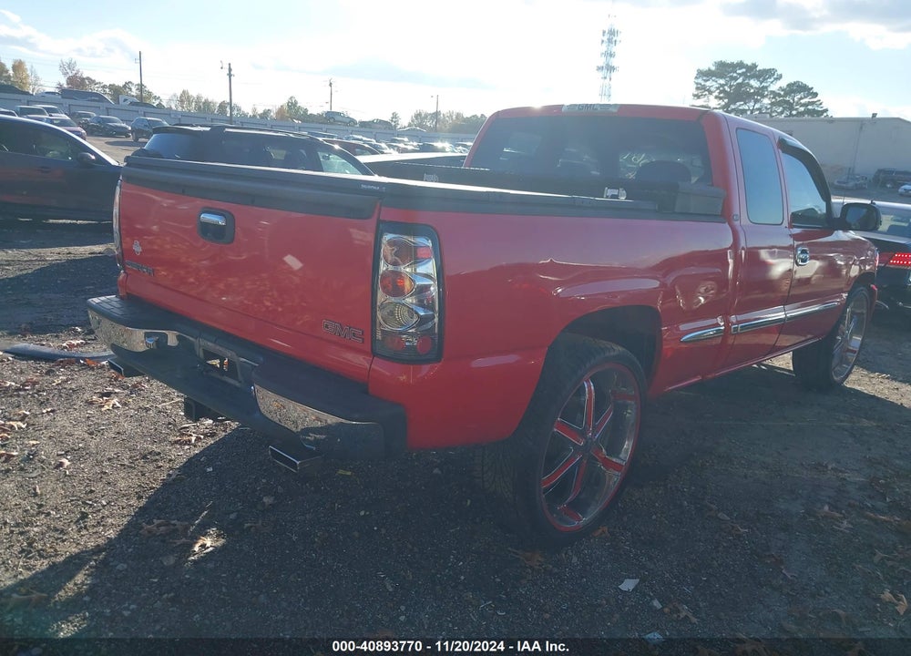 1999 GMC SIERRA 1500 SLE VIN: 2GTEK19VXX1564564