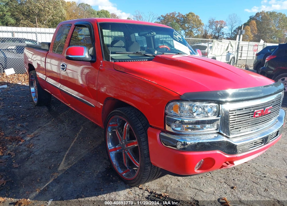 1999 GMC SIERRA 1500 SLE VIN: 2GTEK19VXX1564564