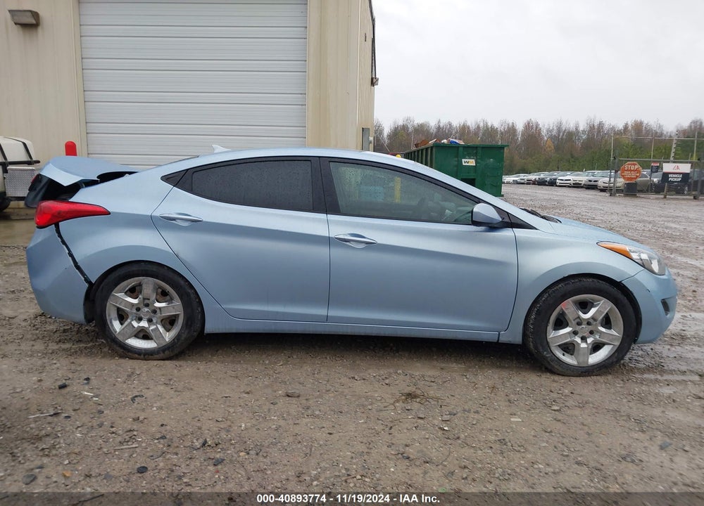 2013 HYUNDAI ELANTRA GLS VIN: KMHDH4AE9DU680714
