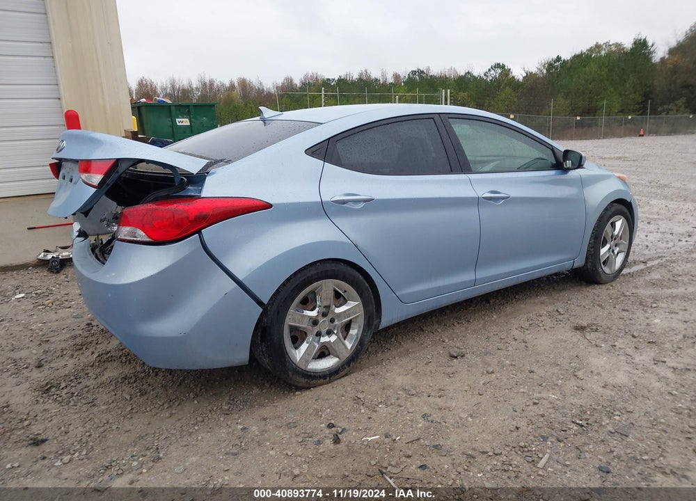 2013 HYUNDAI ELANTRA GLS VIN: KMHDH4AE9DU680714