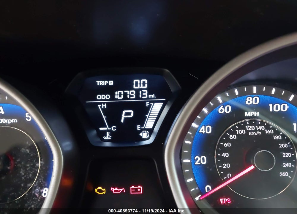 2013 HYUNDAI ELANTRA GLS VIN: KMHDH4AE9DU680714