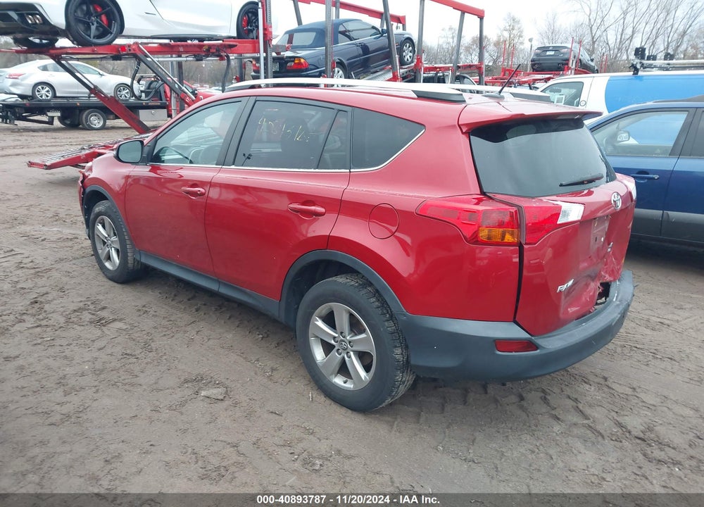 2015 TOYOTA RAV4 XLE VIN: 2T3RFREV5FW348945