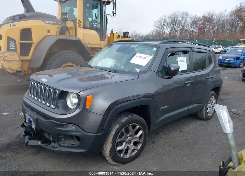 2016 JEEP RENEGADE VIN: ZACCJBBT5GPD41444