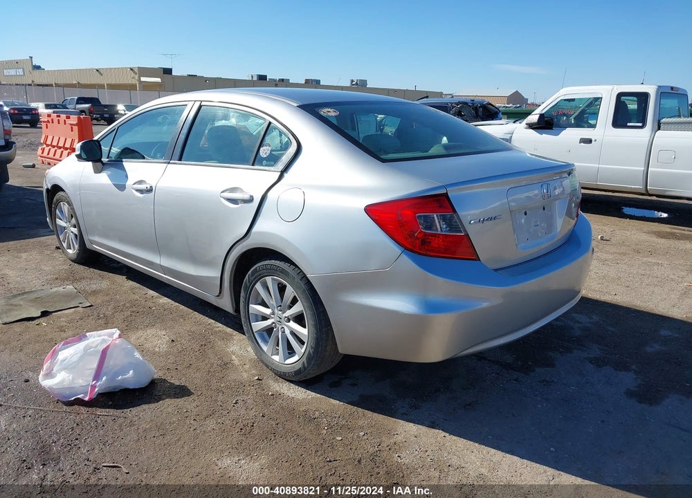2012 HONDA CIVIC EX VIN: 19XFB2F88CE099997