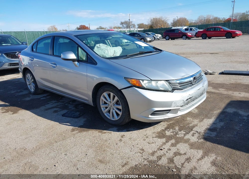 2012 HONDA CIVIC EX VIN: 19XFB2F88CE099997