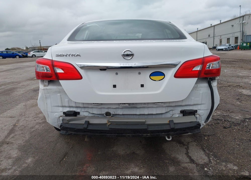 2019 NISSAN SENTRA S VIN: 3N1AB7AP1KY310723