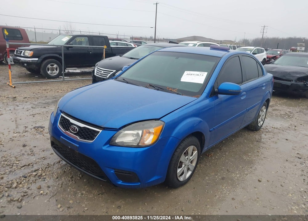 2010 KIA RIO LX/SX VIN: KNADH4A39A6674413