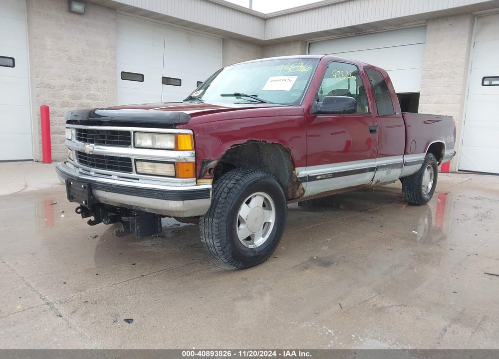 1996 CHEVROLET GMT-400 K1500 VIN: 2GCEK19R1T1142695