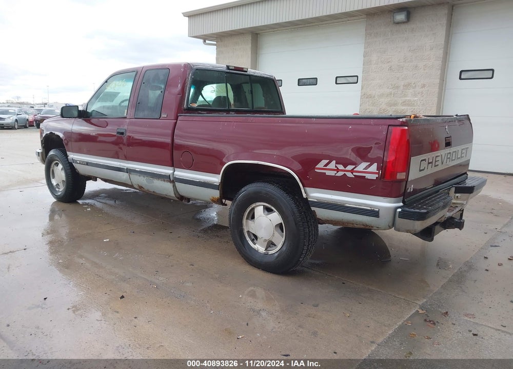 1996 CHEVROLET GMT-400 K1500 VIN: 2GCEK19R1T1142695
