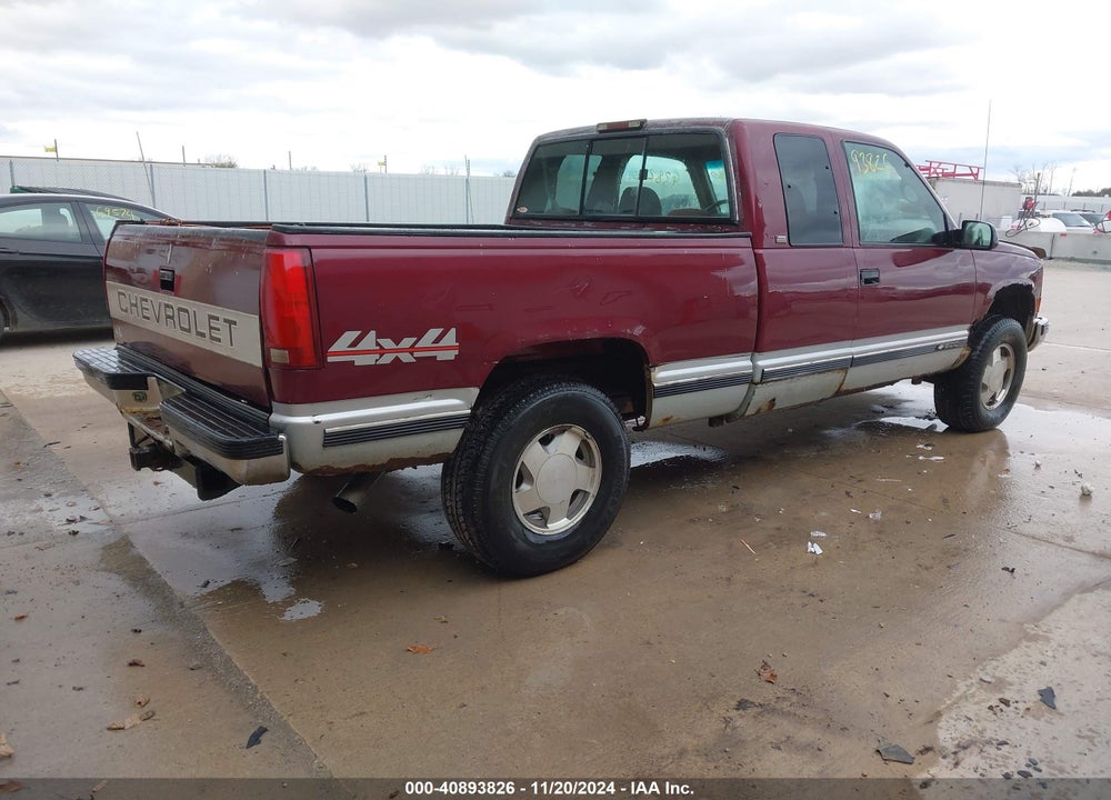 1996 CHEVROLET GMT-400 K1500 VIN: 2GCEK19R1T1142695