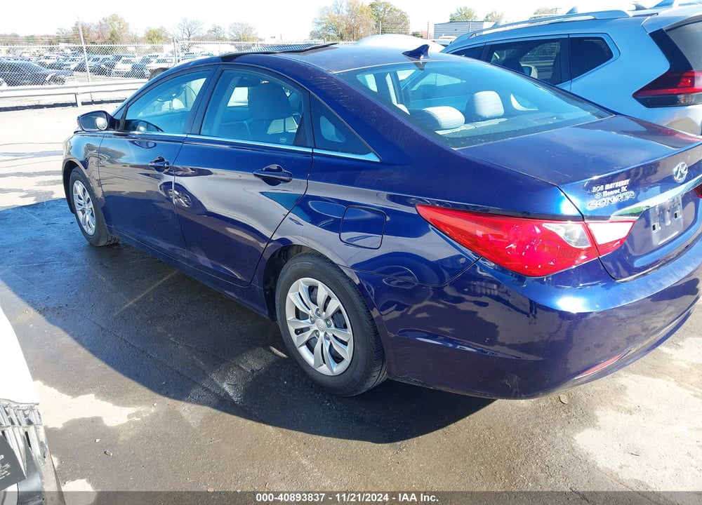 2011 HYUNDAI SONATA GLS VIN: 5NPEB4AC2BH251558