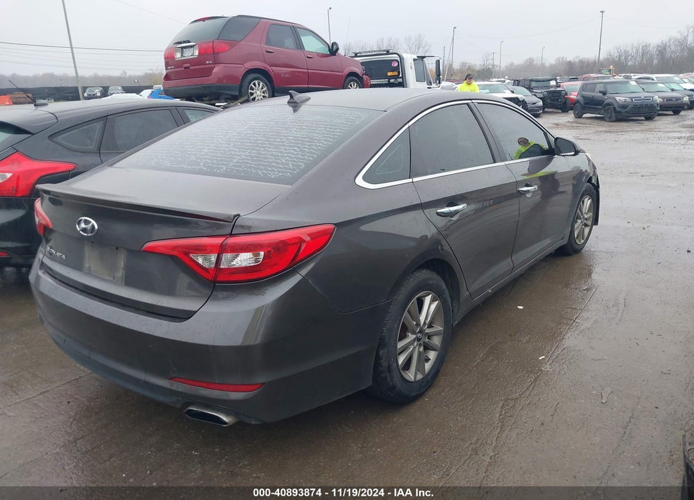 2016 HYUNDAI SONATA SE VIN: 5NPE24AF2GH297781