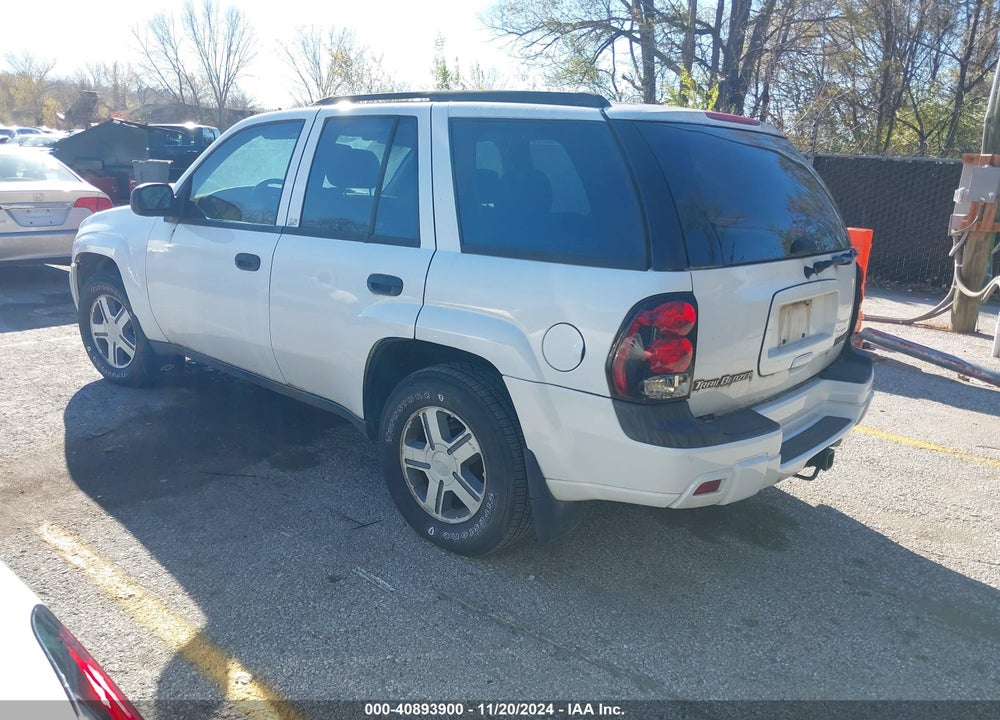 2004 CHEVROLET TRAILBLAZER LS VIN: 1GNDT13S642387070