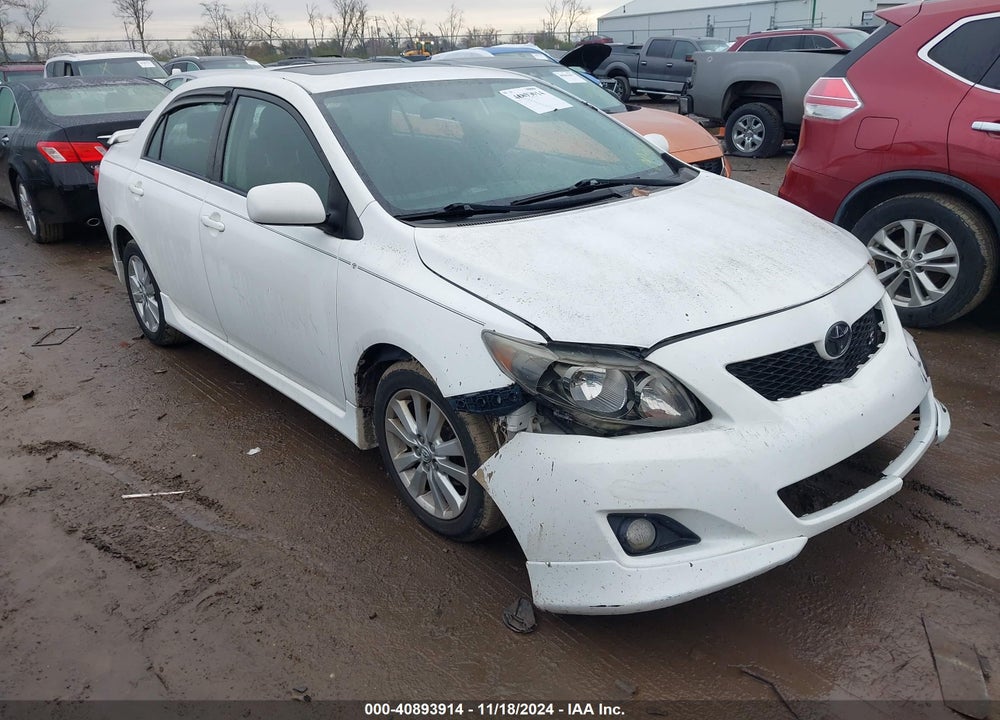 2010 TOYOTA COROLLA S VIN: 2T1BU4EE2AC271299