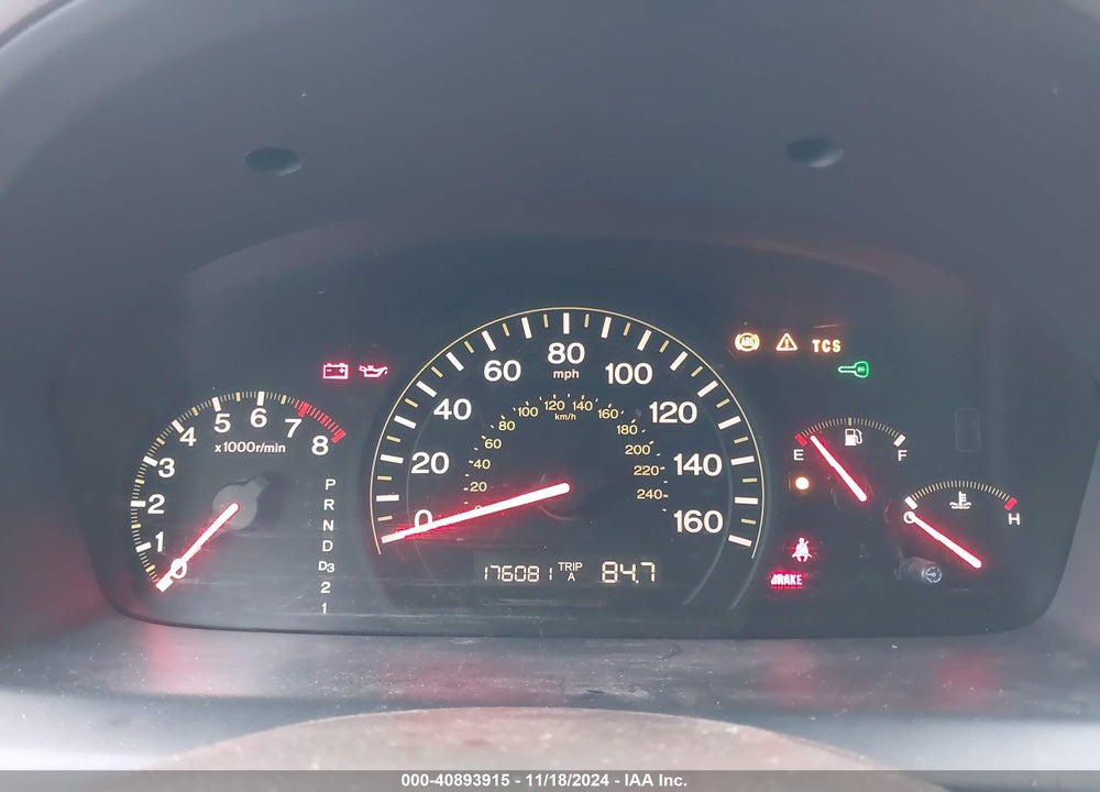 2003 HONDA ACCORD 3.0 EX VIN: 1HGCM66823A079561