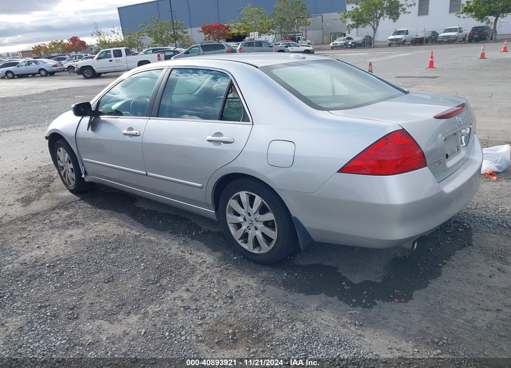2007 HONDA ACCORD 3.0 EX VIN: 1HGCM65537A083261