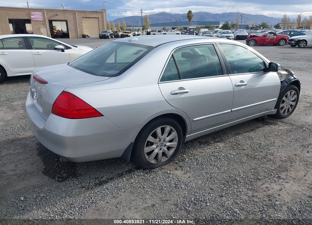 2007 HONDA ACCORD 3.0 EX VIN: 1HGCM65537A083261