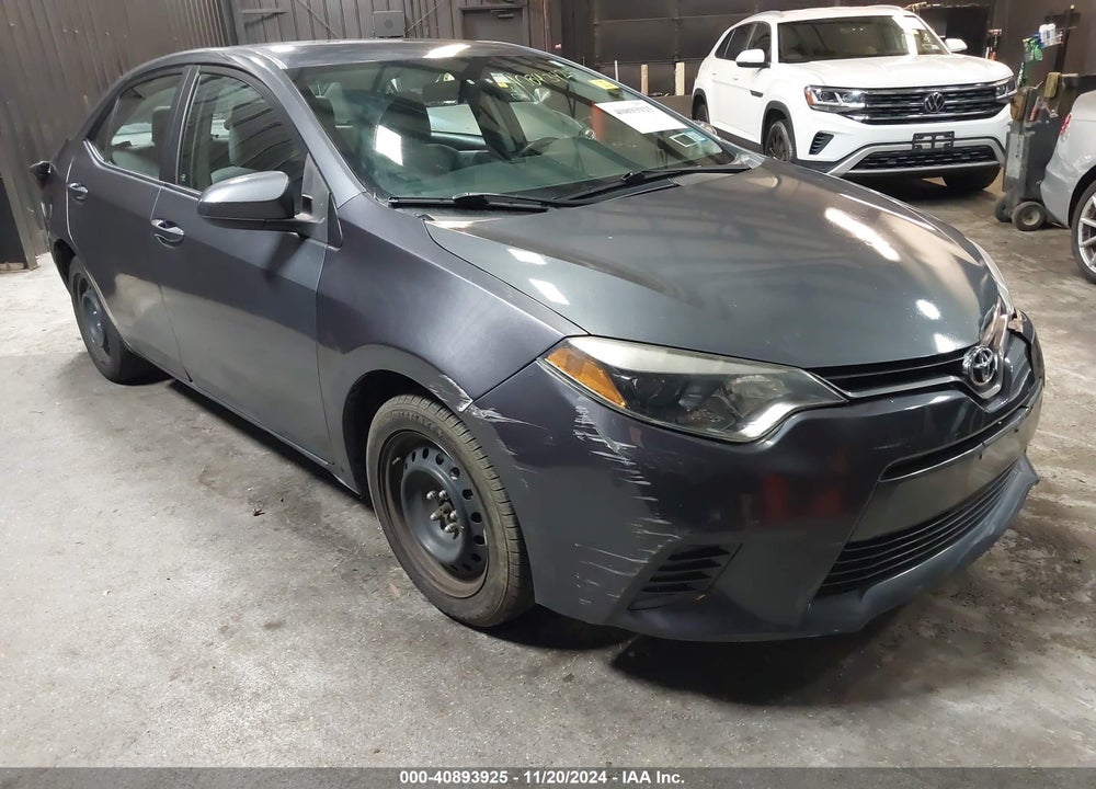 2016 TOYOTA COROLLA LE VIN: 2T1BURHE9GC698626