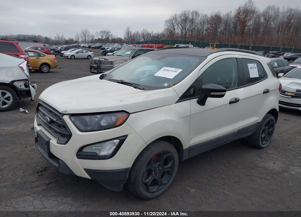 2021 FORD ECOSPORT SES VIN: MAJ6S3JL8MC427385