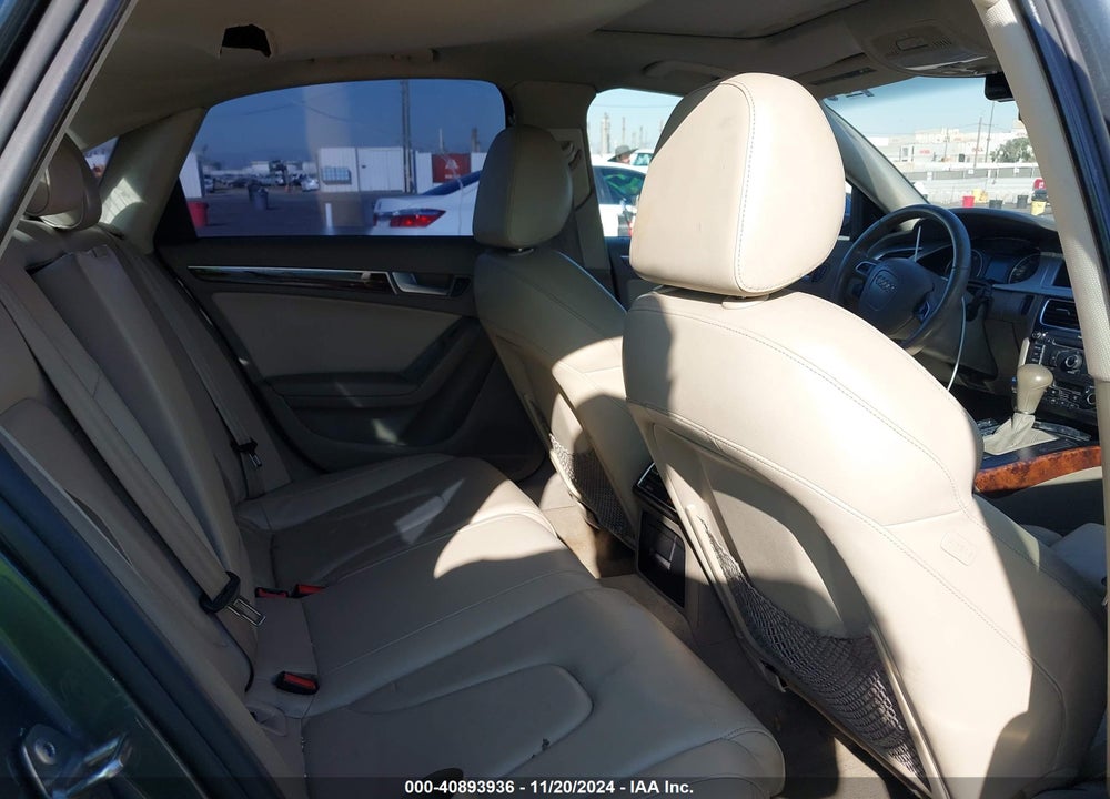 2012 AUDI A4 2.0T PREMIUM VIN: WAUEFAFL3CA013431