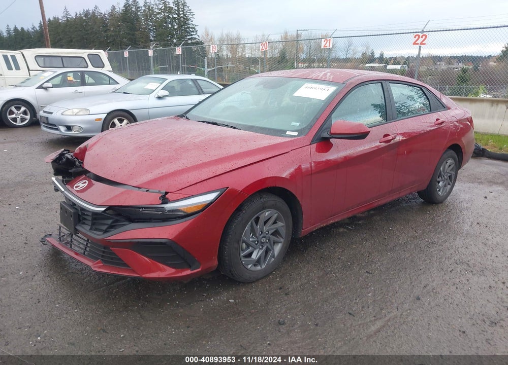 2024 HYUNDAI ELANTRA SEL VIN: KMHLM4DG2RU821487