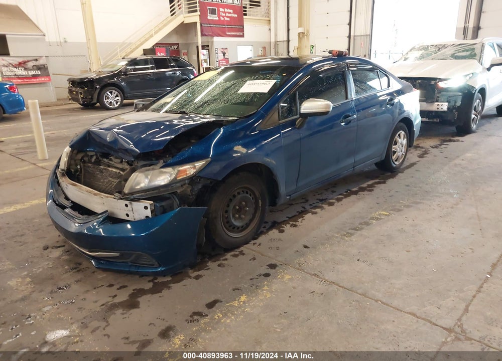 2015 HONDA CIVIC VIN: 19XFB2F81FE216498