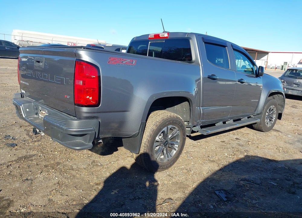 2021 CHEVROLET COLORADO 4WD SHORT BOX Z71 VIN: 1GCGTDEN9M1120252