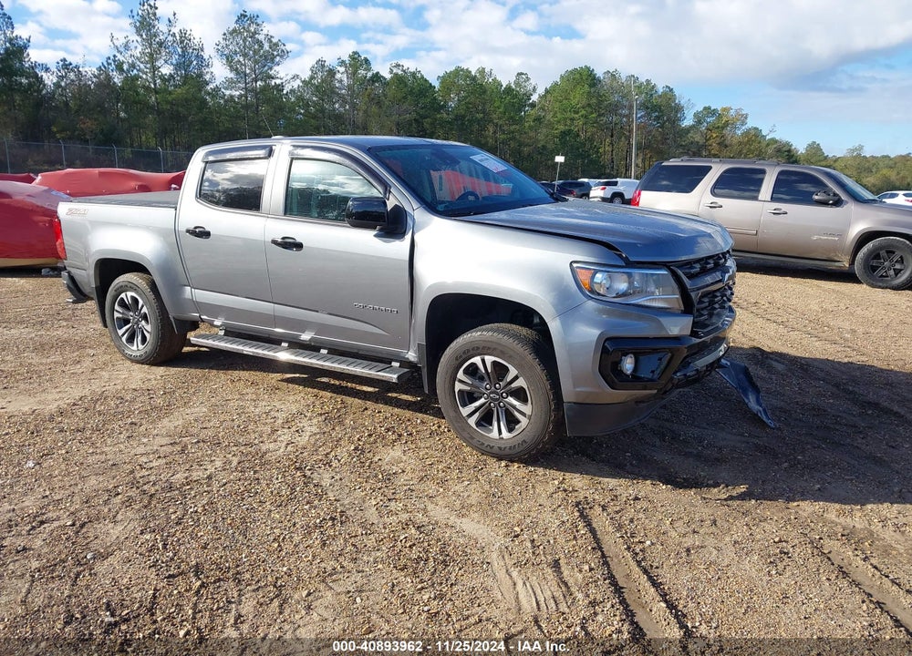 2021 CHEVROLET COLORADO 4WD SHORT BOX Z71 VIN: 1GCGTDEN9M1120252