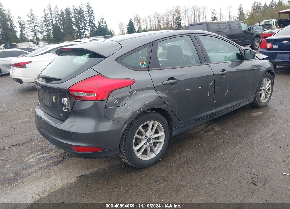 2018 FORD FOCUS SE VIN: 1FADP3K24JL260503