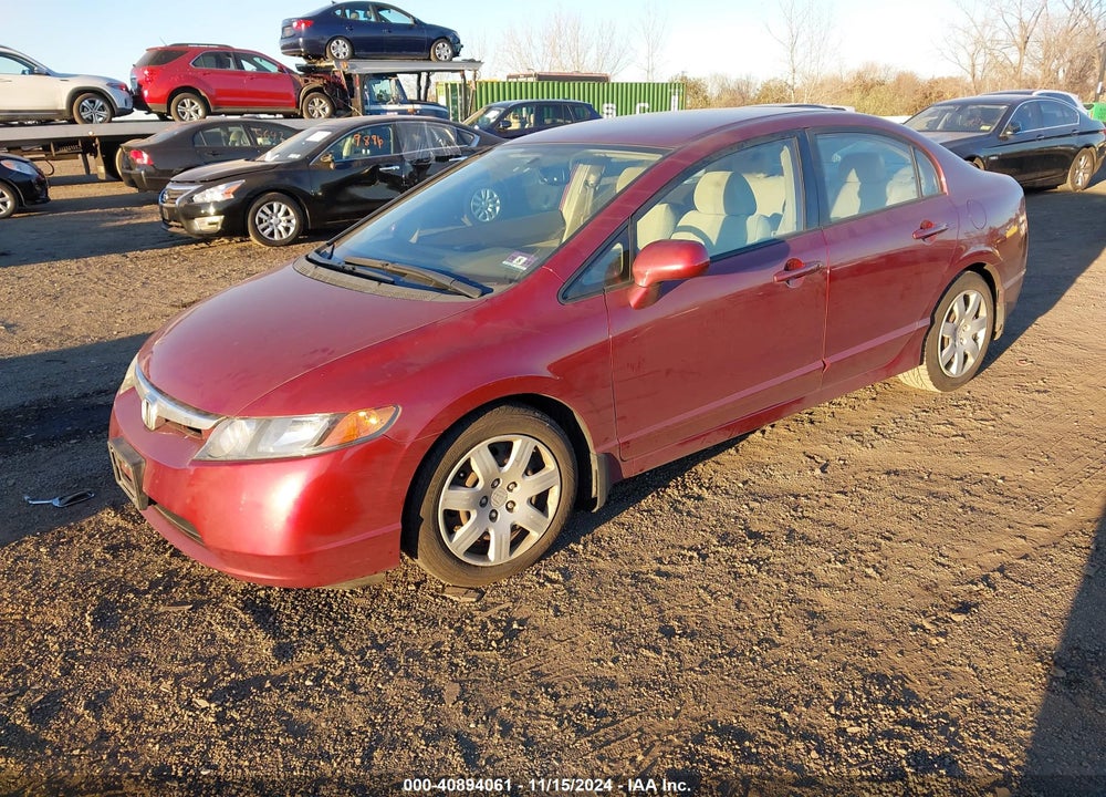 2006 HONDA CIVIC LX VIN: 1HGFA16536L145395