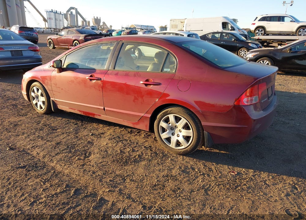 2006 HONDA CIVIC LX VIN: 1HGFA16536L145395