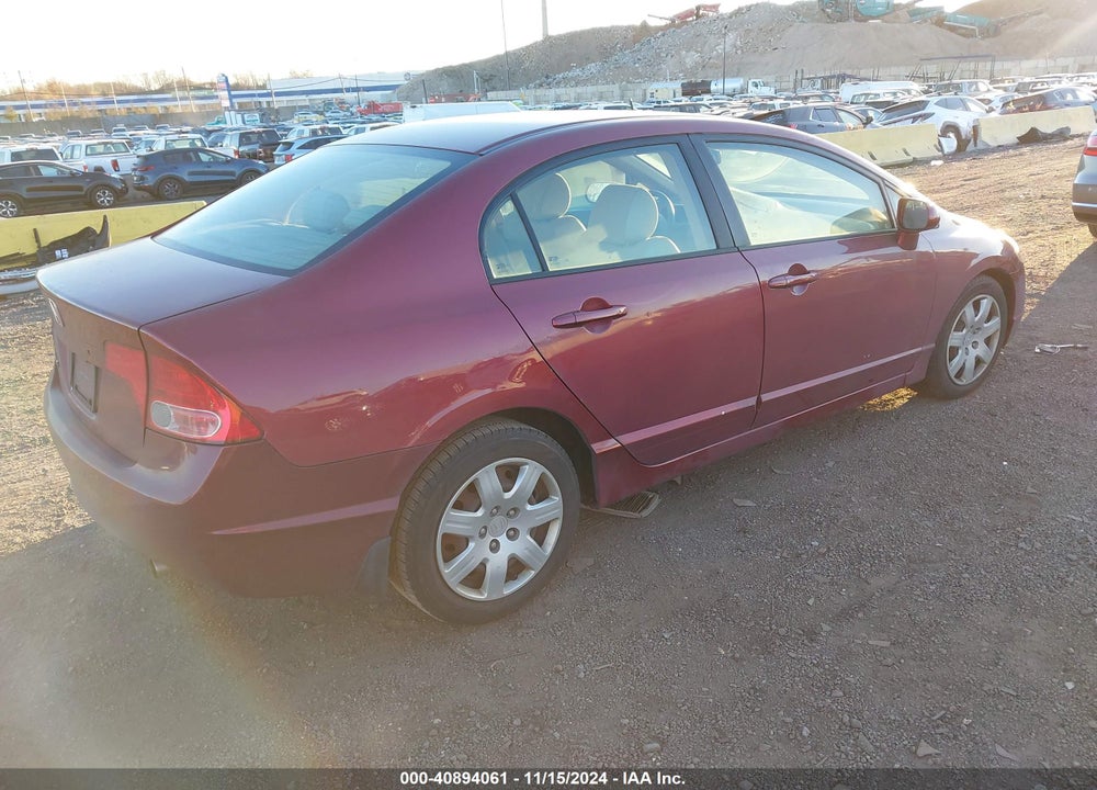 2006 HONDA CIVIC LX VIN: 1HGFA16536L145395
