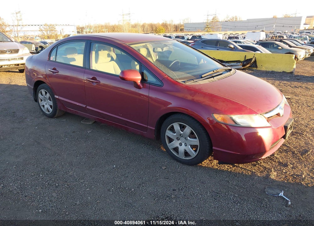 2006 HONDA CIVIC LX VIN: 1HGFA16536L145395