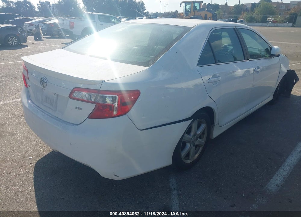 2014 TOYOTA CAMRY SE VIN: 4T1BF1FK2EU332622
