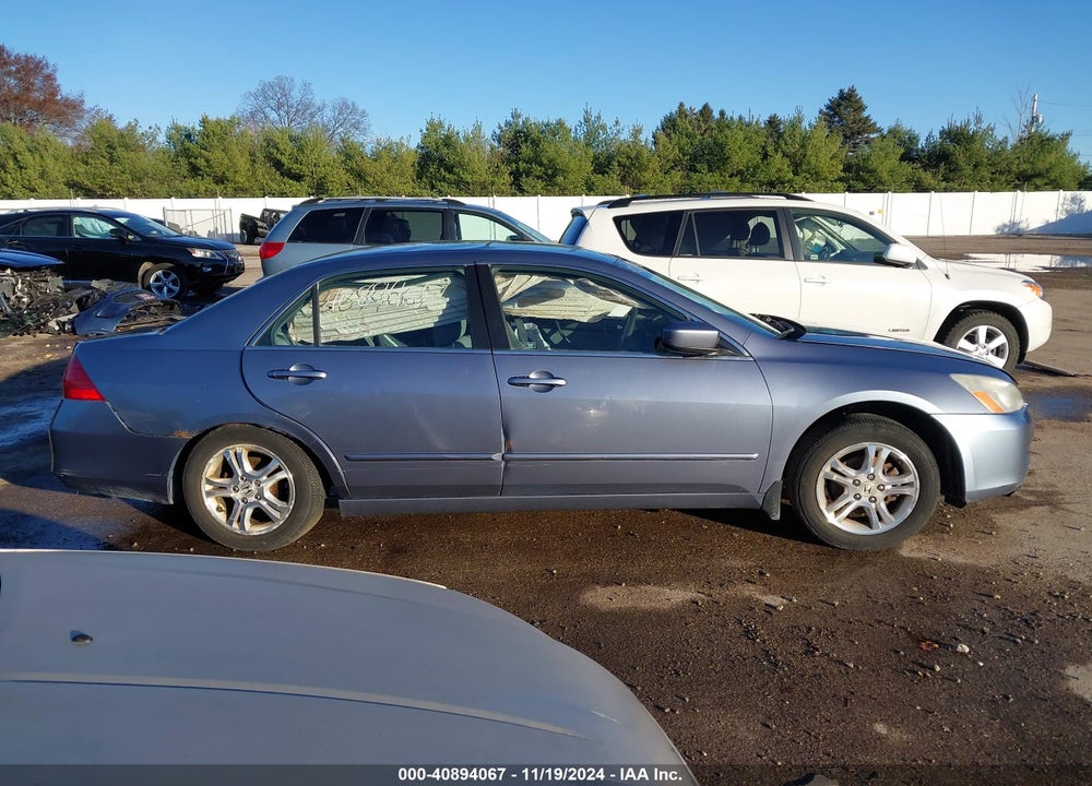 2007 HONDA ACCORD 2.4 EX VIN: 1HGCM56787A054364