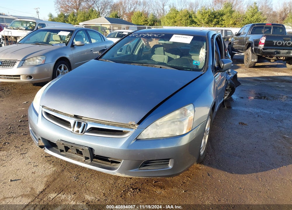 2007 HONDA ACCORD 2.4 EX VIN: 1HGCM56787A054364