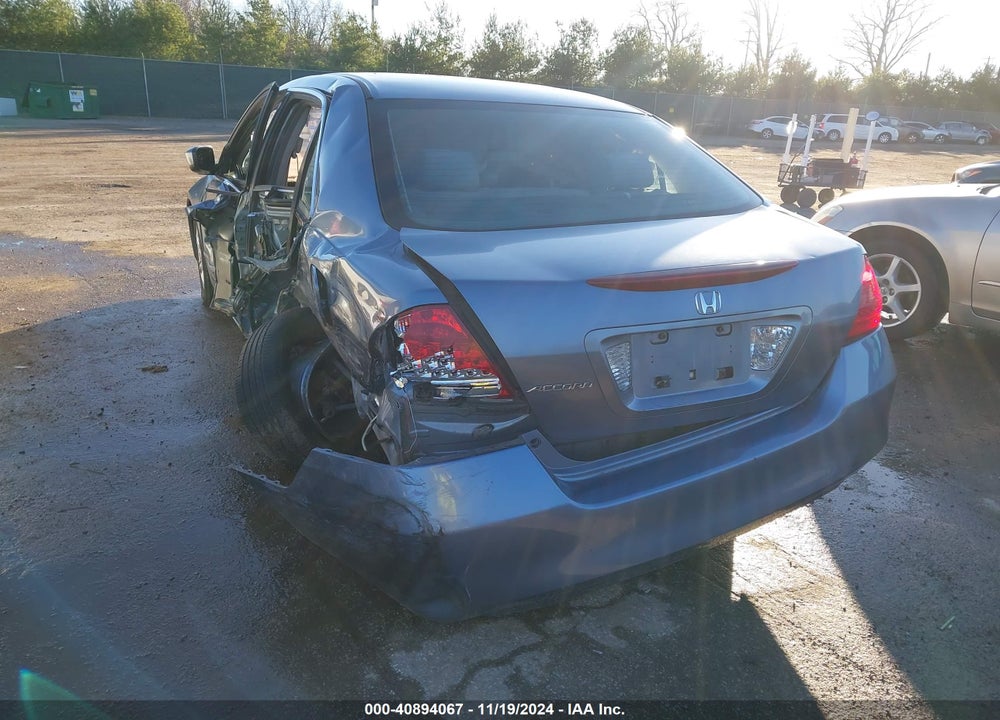 2007 HONDA ACCORD 2.4 EX VIN: 1HGCM56787A054364